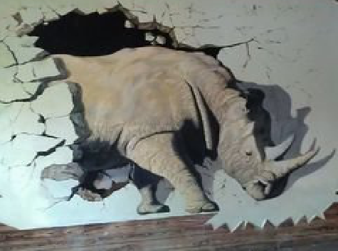 务川在墙绘中，如何绘制3D效果？