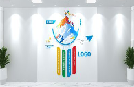 务川公司企业形象墙的工艺材料有哪些？