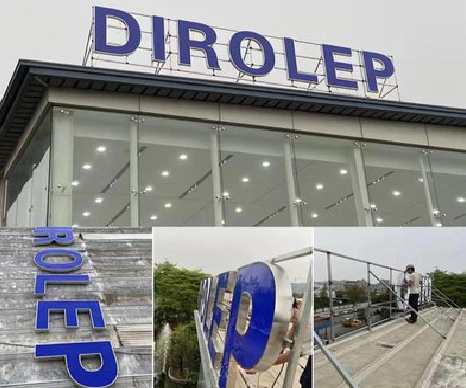 务川楼顶发光字安装的注意事项。